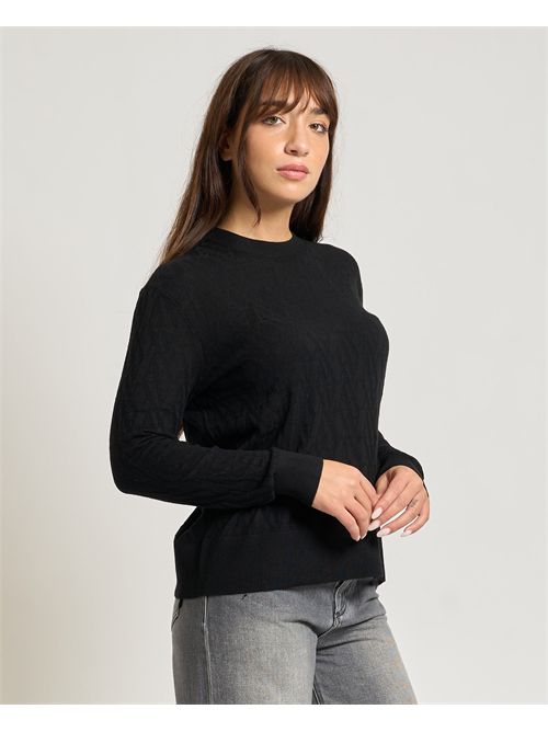 Maglione Armani Exchange donna in maglia elasticizzata ARMANI EXCHANGE | XW001317-AF16619FC101
